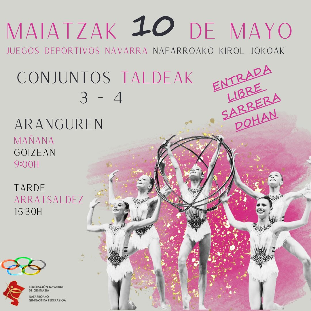 Este s&aacute;bado, JDN Conjuntos 3 y 4 en Aranguren